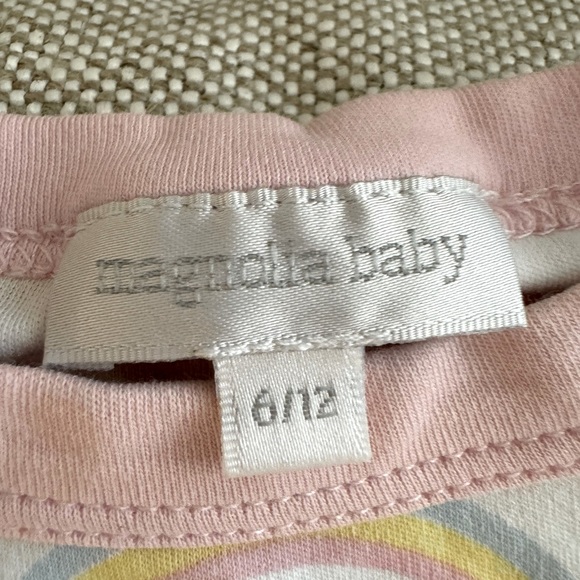 Magnolia Baby 6-12 Month. Pastel Rainbows. - Picture 3 of 3